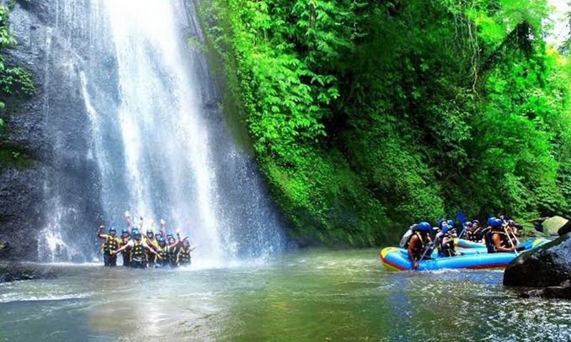 rafting atau arung jeram Sungai Ayung, Bali