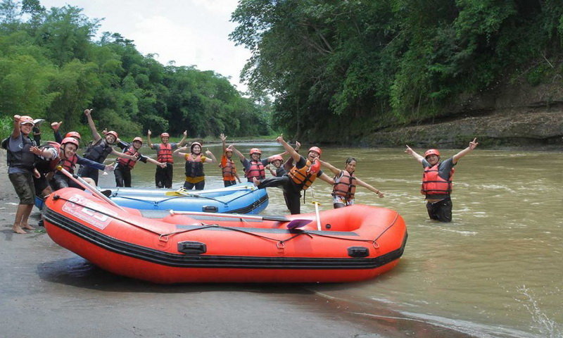 Rafting Rafting Sungai Progo Yogyakarta