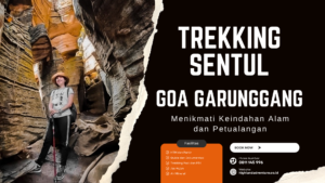Trekking Sentul menuju Goa Garunggang dengan jalur alam 8 km